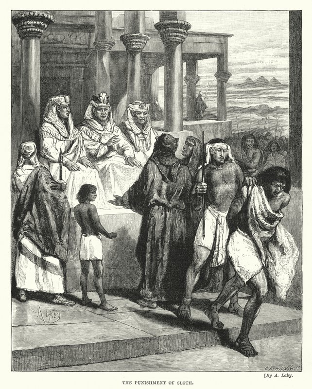 A lustaság büntetése (metszet) alkotó: Auguste Francois (after) Laby