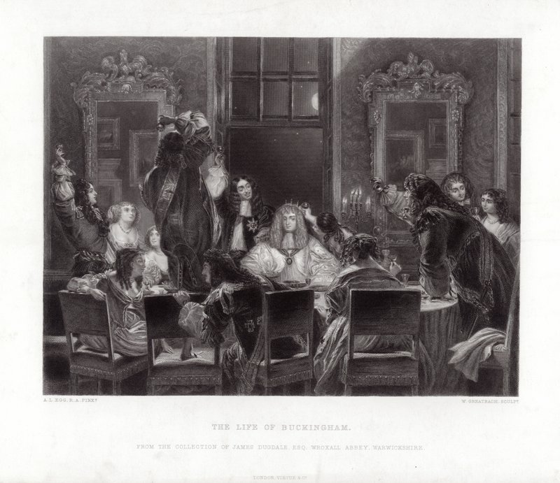 George Villiers, Buckingham hercege alkotó: Augustus Leopold Egg