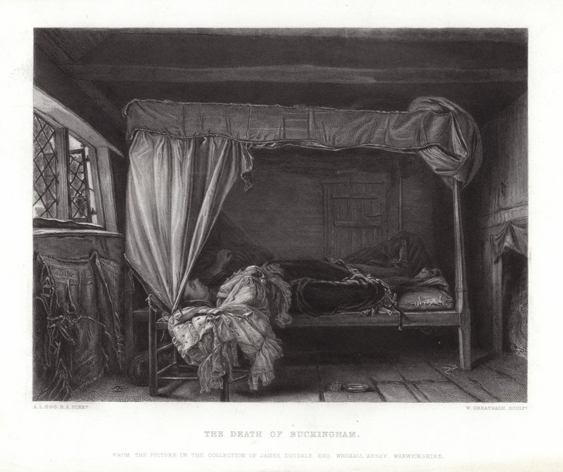 Buckingham halála alkotó: Augustus Leopold Egg