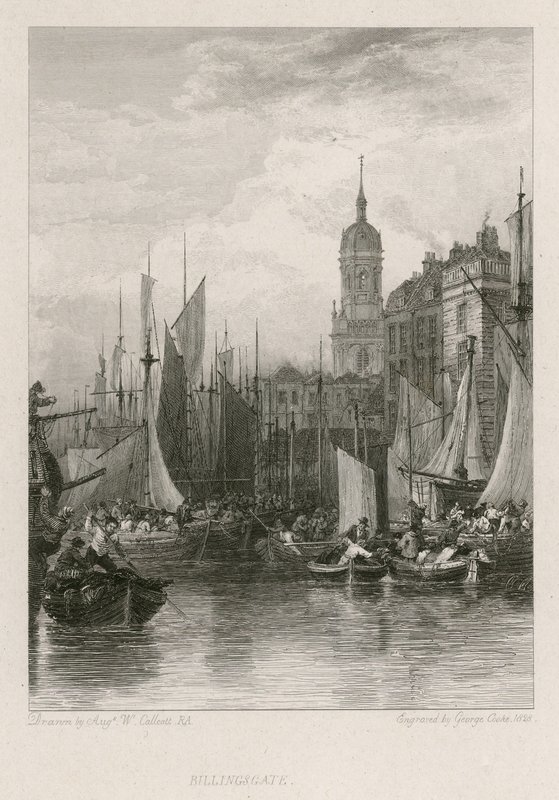 Billingsgate alkotó: Augustus Wall Callcott