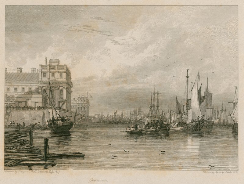 Greenwich, London alkotó: Augustus Wall Callcott