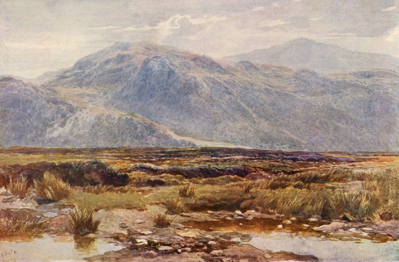 Cader Idris (színes litográfia) alkotó: Augustus Watford Weedon