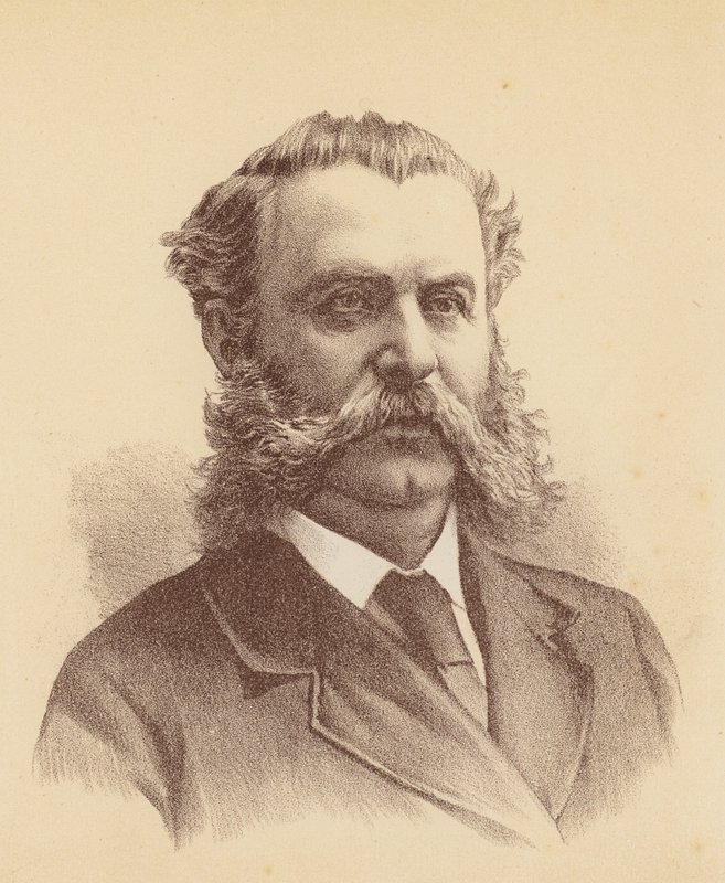 Frederic Henry Trouton kapitány (színes litográfia) alkotó: Australian School