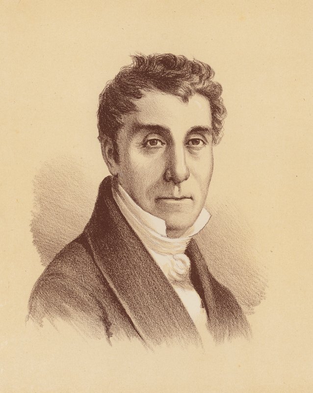 Richard Brooks kapitány (színes litográfia) alkotó: Australian School