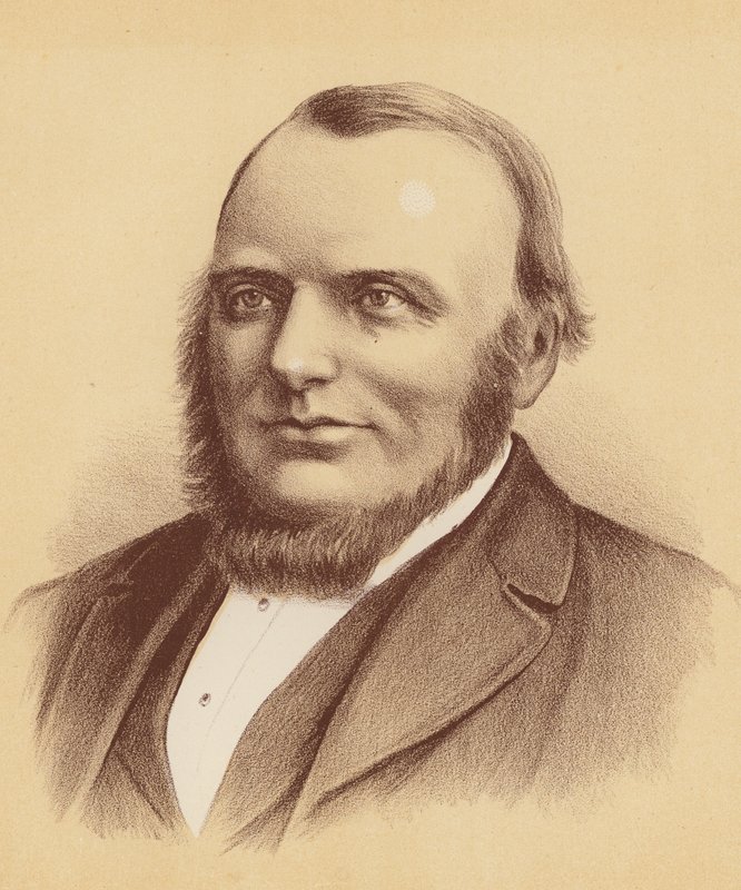 The Honourable Charles Moore (színes litográfia) alkotó: Australian School