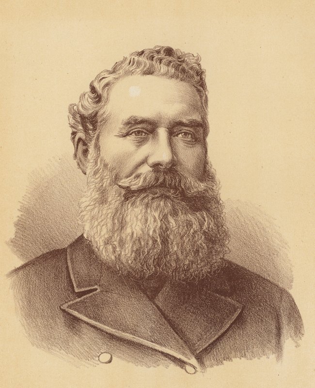 The Honourable James White (színes litográfia) alkotó: Australian School