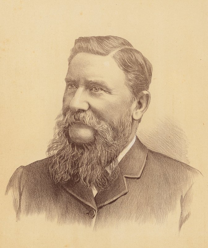 The Honourable Robert Hoddle Driberg White (színes litográfia) alkotó: Australian School