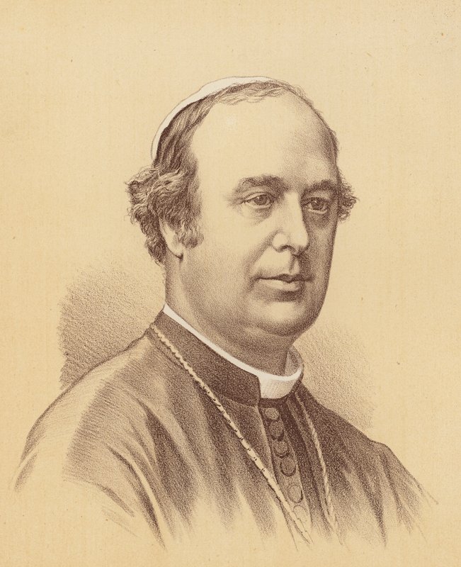 Roger Bede Vaughan, Sydney érseke (színes litográfia) alkotó: Australian School