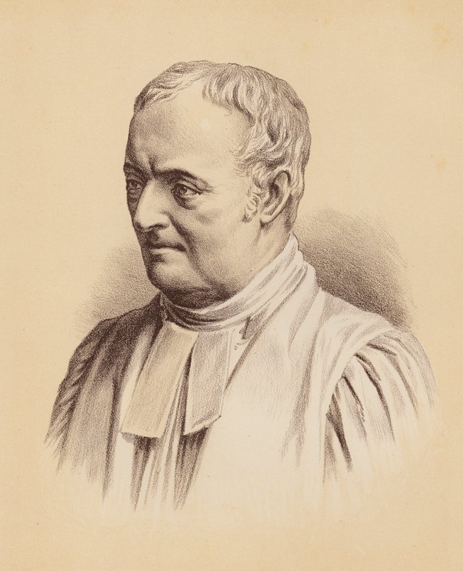 William Grant Broughton, Sydney első püspöke (színes litográfia) alkotó: Australian School