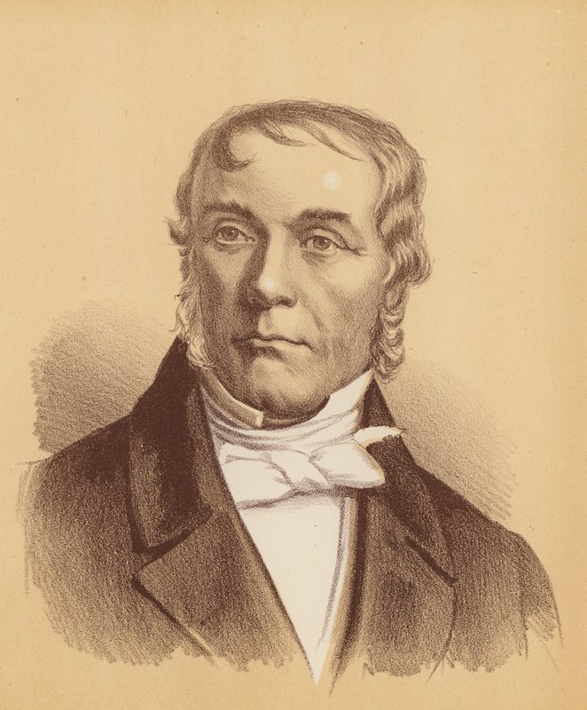 William Faithfull, Esquire (színes litográfia) alkotó: Australian School