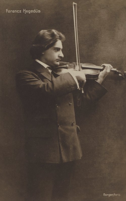 Ferencz Hegedus, Hungarian violinist alkotó: Austrian Photographer