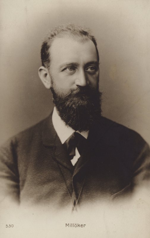 Carl Millocker portréja alkotó: Austrian Photographer