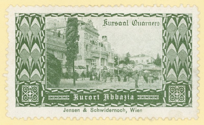 Kursaal Quarnero, Abbazia üdülőhelye (Opatija) alkotó: Austrian School