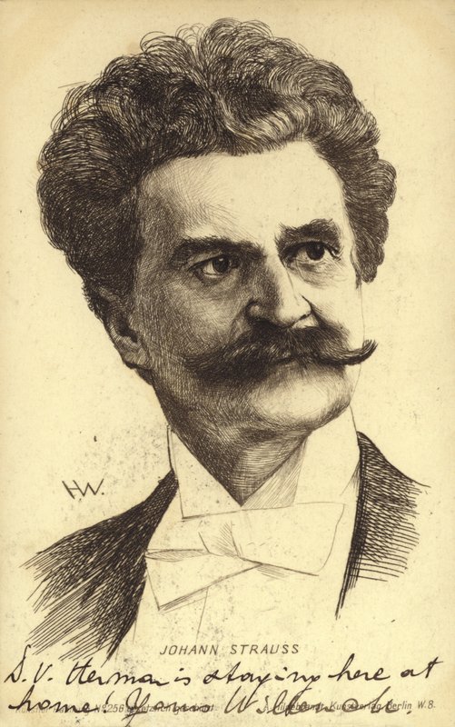 Johann Strauss portréja II alkotó: Austrian School
