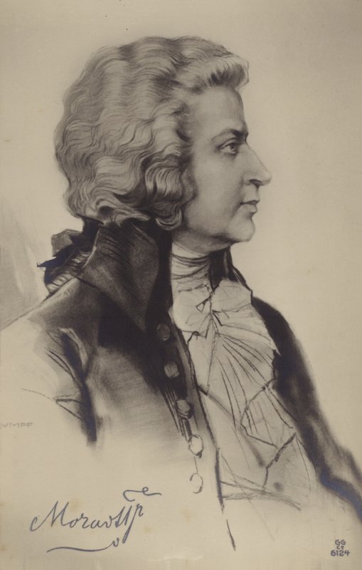 Wolfgang Amadeus Mozart portréja alkotó: Austrian School