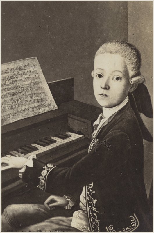 Wolfgang Amadeus Mozart portréja alkotó: Austrian School