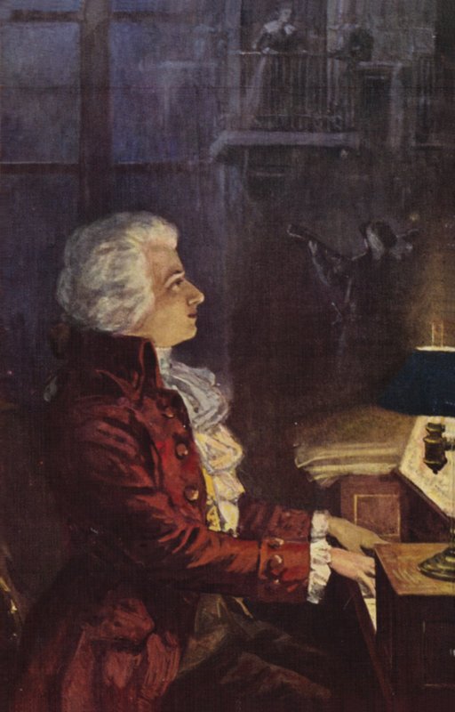 Wolfgang Amadeus Mozart portréja alkotó: Austrian School