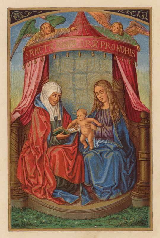 S Anna (chromolitho) alkotó: Austrian School