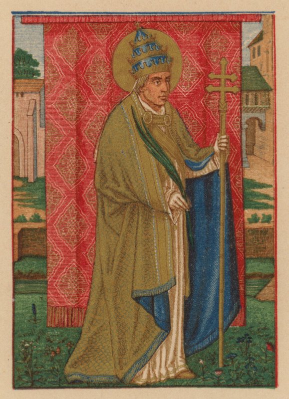 S Clemens Papa (chromolitho) alkotó: Austrian School