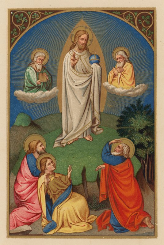 Transfiguratio D N J Chr (chromolitho) alkotó: Austrian School