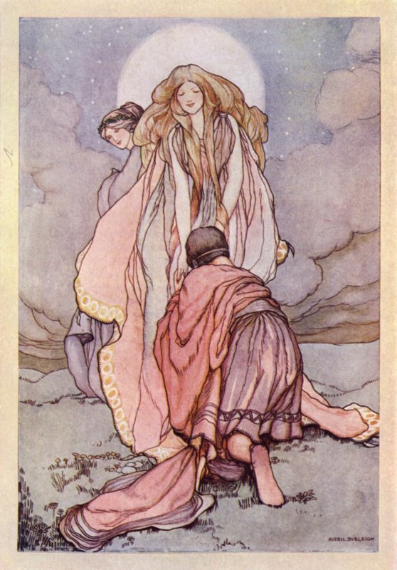 John Keats: Endymion (színes litó) alkotó: Averil Mary Burleigh