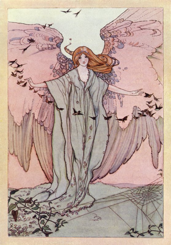 John Keats: Spenser utánzata (színes litó) alkotó: Averil Mary Burleigh