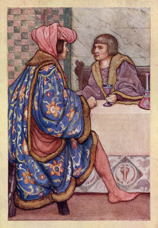 John Keats: Isabella, Or, The Pot Of Basil (színes litó) alkotó: Averil Mary Burleigh