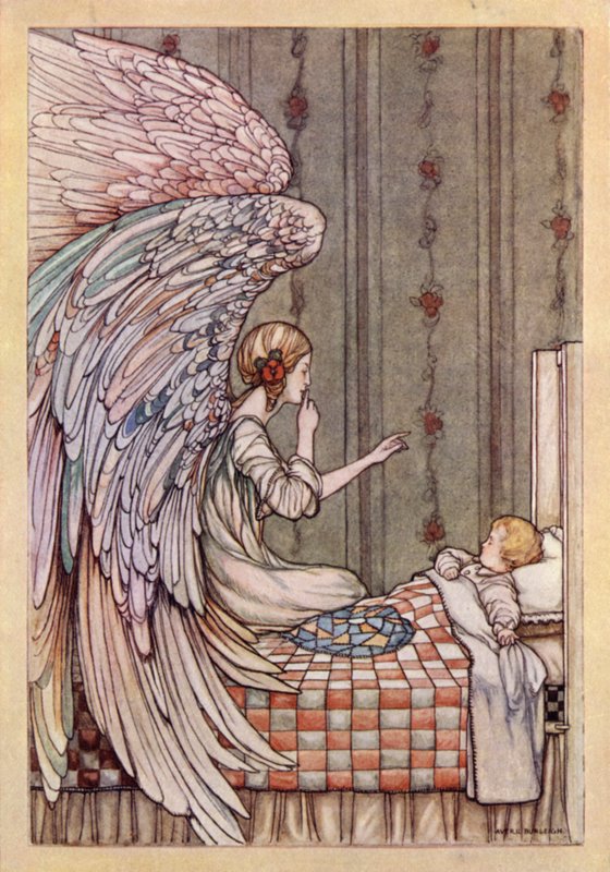 John Keats: Alvás és költészet (színes litó) alkotó: Averil Mary Burleigh