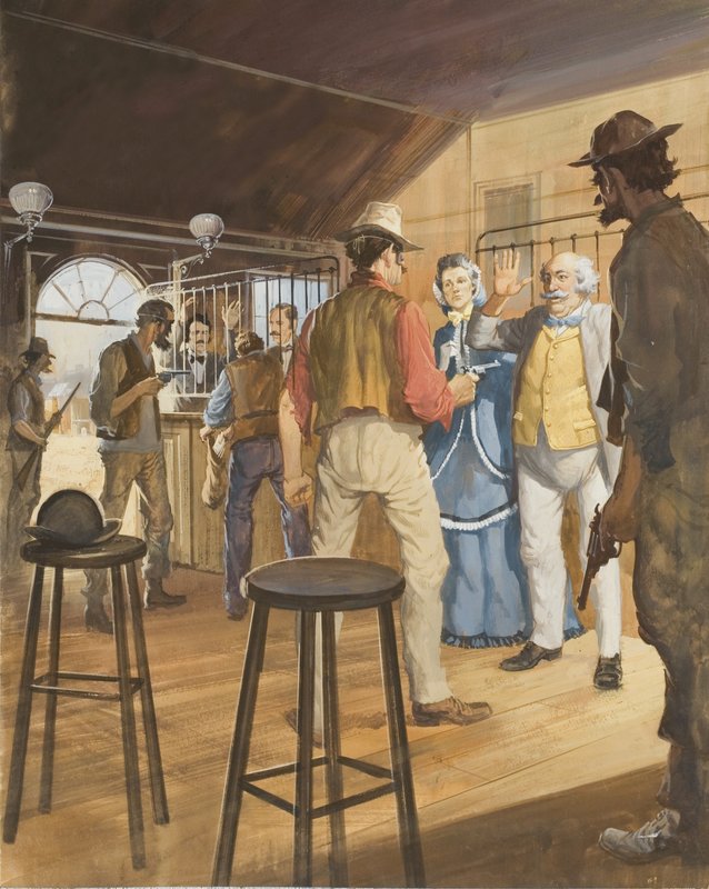 A Ben Hall banda alkotó: Barrie Linklater