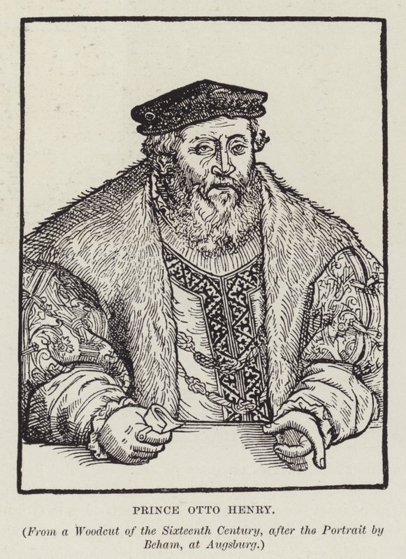 Heinrich Ottó, nádor választófejedelem alkotó: Barthel after Beham