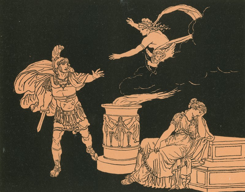 Aeneas és Helen alkotó: Bartolomeo Pinelli