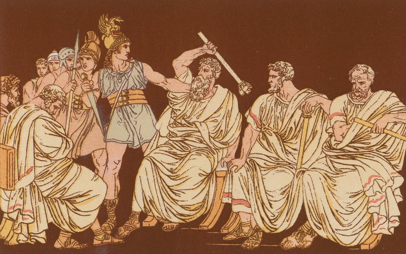 A gallok és a szenátorok alkotó: Bartolomeo Pinelli