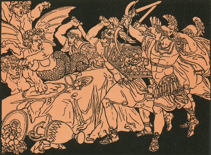 A hárpiák alkotó: Bartolomeo Pinelli