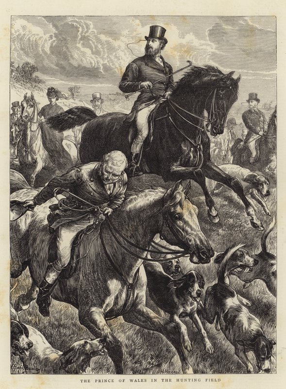 A walesi herceg a vadászmezőn alkotó: Basil Bradley