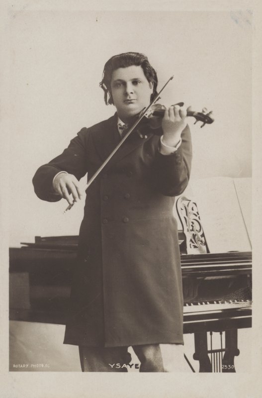 Eugene Ysaye belga hegedűművész, zeneszerző és karmester alkotó: Belgian Photographer