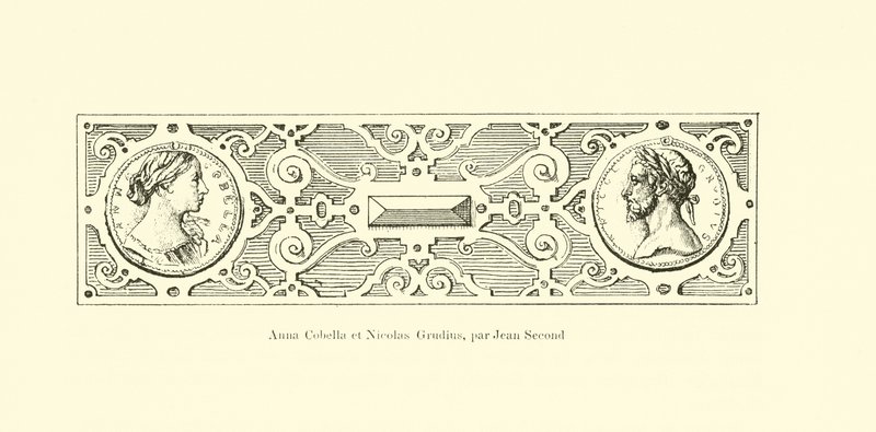 Anna Cobella és Nicolaus Grudius alkotó: Belgian School