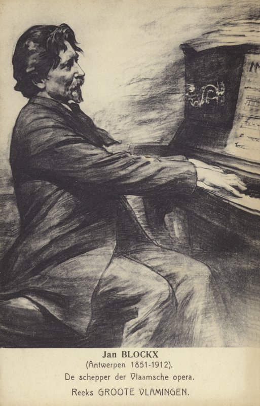Jan Blockx belga zeneszerző, zongoraművész és tanár (1851-1912) alkotó: Belgian School