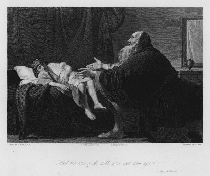 Illés felneveli az özvegy fiát alkotó: Benjamin (after) West