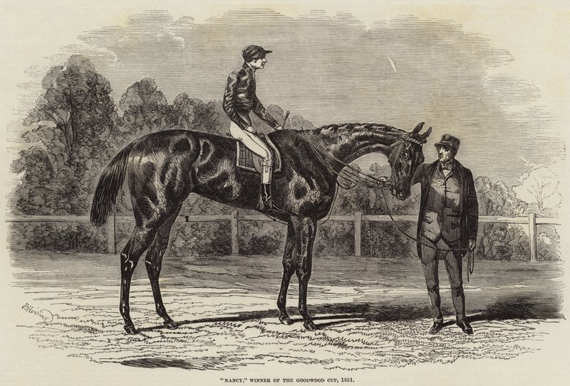Nancy, a Goodwood-kupa győztese, 1851 alkotó: Benjamin Herring