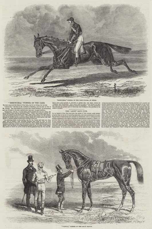 Versenylovak megnyerése alkotó: Benjamin Herring