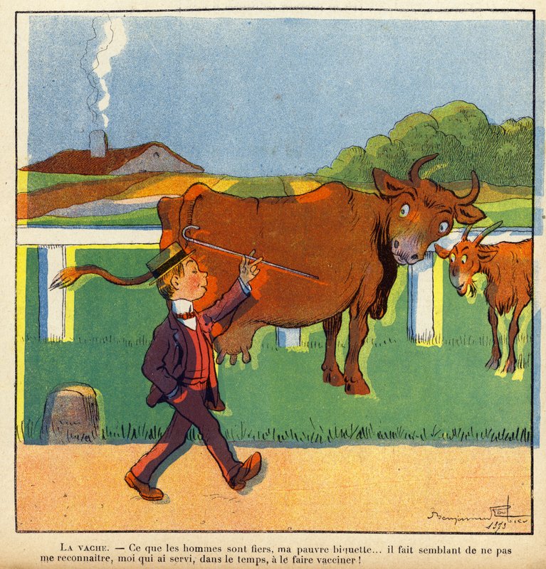 Hálátlanság alkotó: Benjamin Rabier