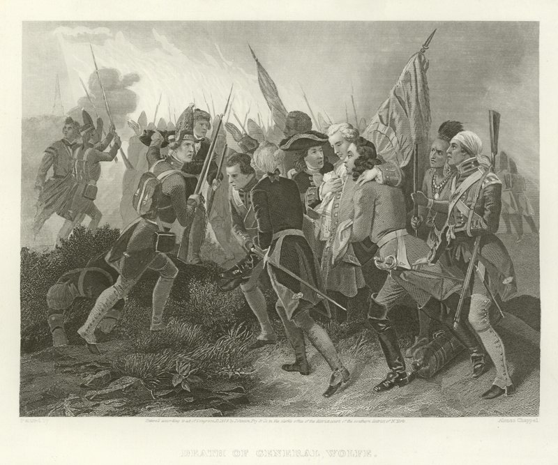 Wolfe tábornok halála alkotó: Benjamin West