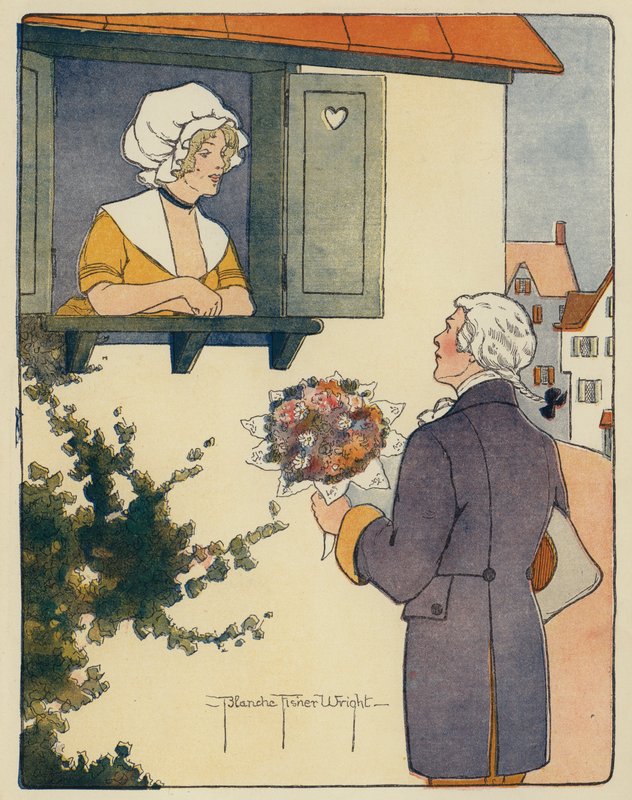 Fiatal Roger és Dolly alkotó: Blanche Fisher Wright