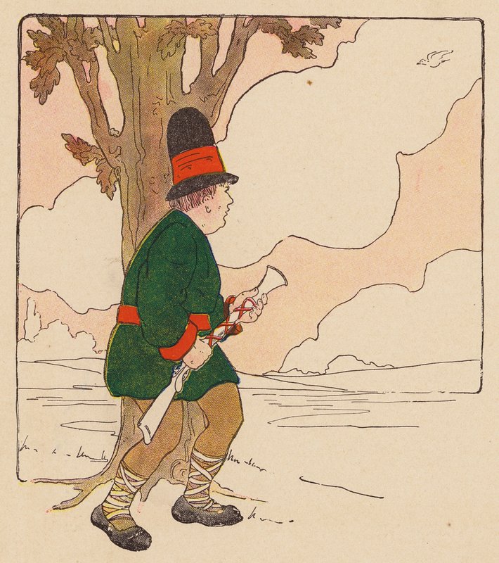 Gyerekvers: (színes litográfia) alkotó: Blanche Fisher Wright