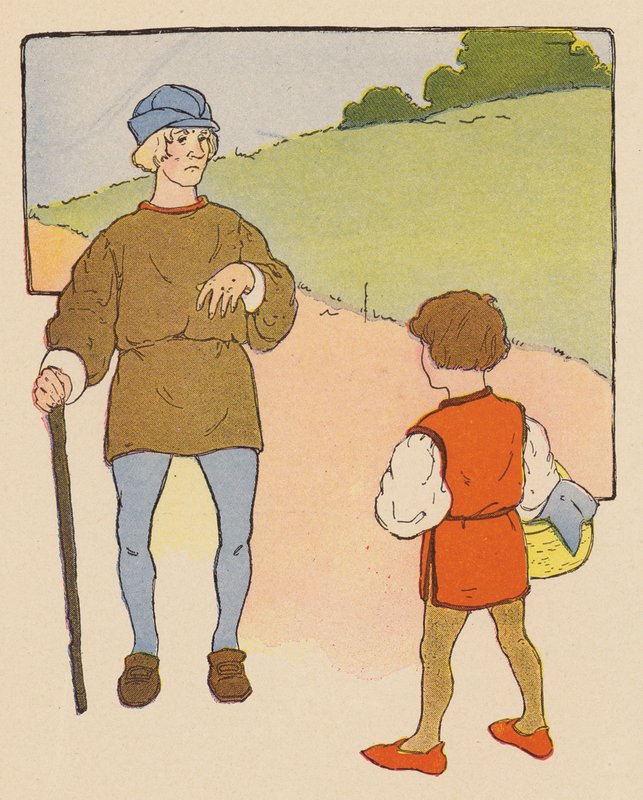 Gyerekvers: (színes litográfia) alkotó: Blanche Fisher Wright