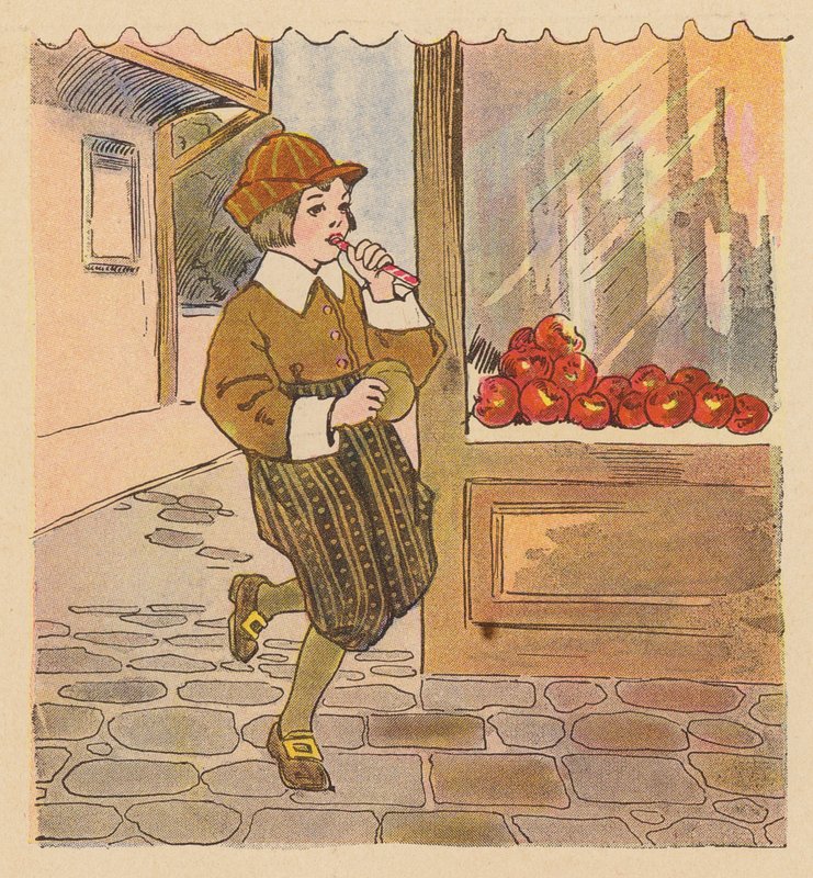 Gyerekvers: (színes litográfia) alkotó: Blanche Fisher Wright