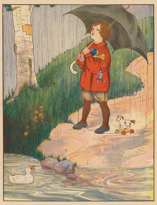 Gyerekvers: (színes litográfia) alkotó: Blanche Fisher Wright