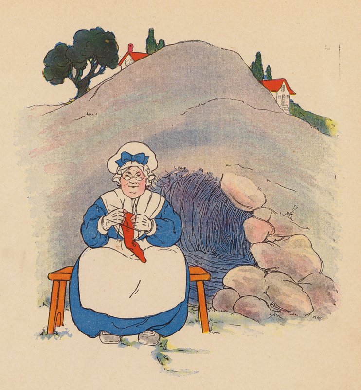 Gyerekvers: (színes litográfia) alkotó: Blanche Fisher Wright
