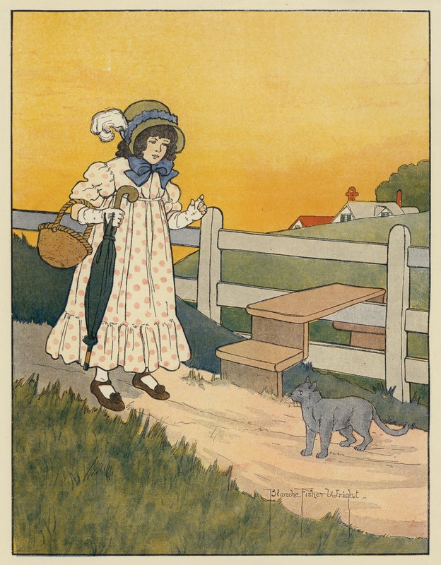Pussy-Cat és Királynő alkotó: Blanche Fisher Wright