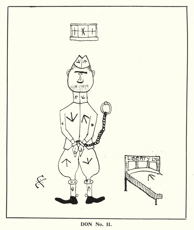Oxfordi trükkök: Don No II (litho) alkotó: Bohun Lynch